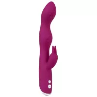 Фиолетовый вибратор A   G-Spot Rabbit Vibrator для стимуляции зон G и A - 23,6 см фиолетовый 
