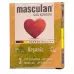 Экологически чистые презервативы Masculan Organic - 3 шт  