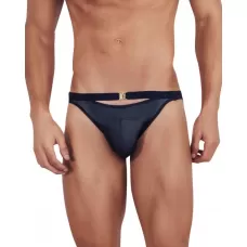 Черные мужские трусы-брифы с декоративным пояском Misty Brief черный L