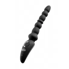 Черный анальный вибростимулятор Vibro Anal Stick - 23,5 см черный 