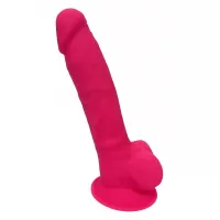 Розовый фаллоимитатор Dildo With Balls 7Inch - 17,7 см розовый 