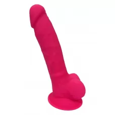 Розовый фаллоимитатор Dildo With Balls 7Inch - 17,7 см розовый  Розовый фаллоимитатор Dildo With Balls 7Inch - 17,7 см розовый