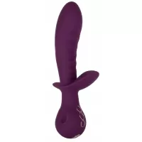 Фиолетовый универсальный вибратор Lover - 22,25 см фиолетовый 