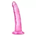 Розовый фаллоимитатор Lust N’ Thrust - 20,5 см розовый 