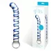 Изогнутый стеклянный фаллос G-Spot Glass Dildo - 17 см прозрачный 