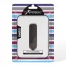 Черная вибропуля X-Basic Bullet Mini One Speed - 5,9 см черный 