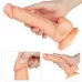 Телесный фаллоимитатор 8  The Ultra Soft Dude - 20 см телесный 