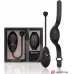 Черное виброяйцо с пультом-часами Anne s Desire Vibro Egg Wireless Watchme черный 