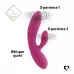 Розовый вибратор-кролик Lea Rabbit Vibrator - 20,2 см розовый 