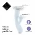 Нежно-голубой вибратор-кролик Lea Rabbit Vibrator - 20,2 см нежно-голубой 