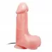 Телесный вибратор-реалистик Barbara - 17,5 см телесный 