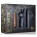 Вибропуля с 2 сменными насадками Dark Desires Kit черный с золотистым 