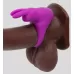 Фиолетовое эрекционное виброкольцо Happy Rabbit Cock Ring Kit фиолетовый 