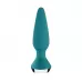 Бирюзовая анальная пробка с вибрацией Satisfyer Plug-ilicious 1 - 13,5 см бирюзовый 