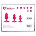 Набор из трех розовых анальный пробок Bibi Twin Butt Plug Set розовый 