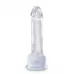 Прозрачный фаллоимитатор 7  Cock with Balls - 20,3 см прозрачный 