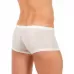 Мужские трусы-хипсы из ткани с текстурой змеиной чешуи Snake White Boxer белый L