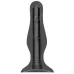 Черная анальная пробка Self Penetrating Butt Plug № 67 - 12,7 см черный 