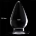 Прозрачная анальная пробка Flawless Clear Anal Plug - 11,5 см прозрачный 