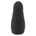 Черный силиконовый вибромастурбатор с нагревом Masturbator with 2 Functions черный 