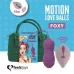 Фиолетовые вагинальные шарики с вращением бусин Remote Controlled Motion Love Balls Foxy фиолетовый 