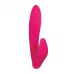 Розовый вибратор с клиторальным отростком Bliss Vibrator - 17,8 см розовый 