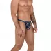 Темно-синие мужские трусы-тонги Continental Thong темно-синий M