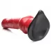Красный фантазийный фаллоимитатор Hell-Hound Canine Penis Silicone Dildo - 19 см красный 
