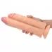 Телесный сдвоенный фаллоимитатор Double Stuffer 10  Double Pecker Dildo - 27 см телесный 