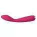 Ярко-розовый G-стимулятор IRIS Clitoral   G-spot Vibrator - 18 см ярко-розовый 