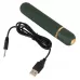 Зеленый мини-вибратор Luxurious Bullet Vibrator - 12,6 см зеленый 