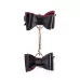 Черно-красный бондажный набор Bow-tie черный с красным 