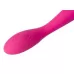 Ярко-розовый G-стимулятор IRIS Clitoral   G-spot Vibrator - 18 см ярко-розовый 