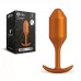 Пробка для ношения цветы бронзы B-vibe Snug Plug 2 - 11 см бронзовый 