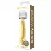 Золотистый жезловый мини-вибратор с кристаллами Mini Massager Gold Edition золотистый 