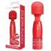 Красный жезловый мини-вибратор с кристаллами Mini Massager Love Edition красный 
