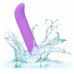 Фиолетовый мини-вибромассажер Liquid Silicone Mini G Vibe для стимуляции зоны G - 10,75 см фиолетовый 
