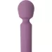 Сиреневый wand-массажер Mini Emma Neo - 14 см сиреневый 