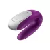 Фиолетовый вибромассажёр для пар Satisfyer Double Fun фиолетовый 