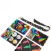 Разноцветная анальная пробка с эффектом римминга Peace   Love Tie-Dye - 15,2 см разноцветный 