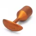 Пробка для ношения цветы бронзы B-vibe Snug Plug 2 - 11 см бронзовый 