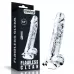 Прозрачный фаллоимитатор Flawless Clear Dildo 7.5 - 19 см прозрачный 
