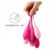 Набор из 6 розовых вагинальных шариков FemmeFit Pelvic Muscle Training Set розовый 