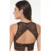 Кружевное бюстье Black Diamonds черный L