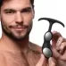 Черный массажер простаты с утяжелителями Premium Silicone Weighted Prostate Plug Medium - 16,3 см черный 