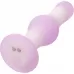 Сиреневая вибропробка Bulb Probe - 10,2 см сиреневый 