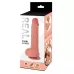 Телесный реалистичный фаллоимитатор Real Dual Layer - 23 см телесный 