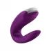 Фиолетовый вибромассажёр для пар Satisfyer Double Fun фиолетовый 