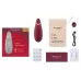 Бордовый клиторальный стимулятор Womanizer Premium 2 бордовый 