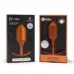 Пробка для ношения цветы бронзы B-vibe Snug Plug 4 - 14 см бронзовый 